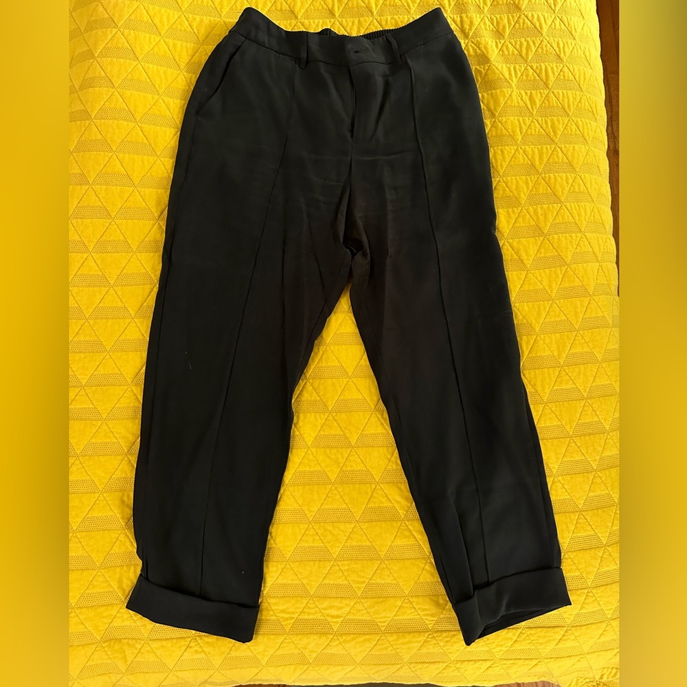 A New Day: Black Cuffed Dress Pants